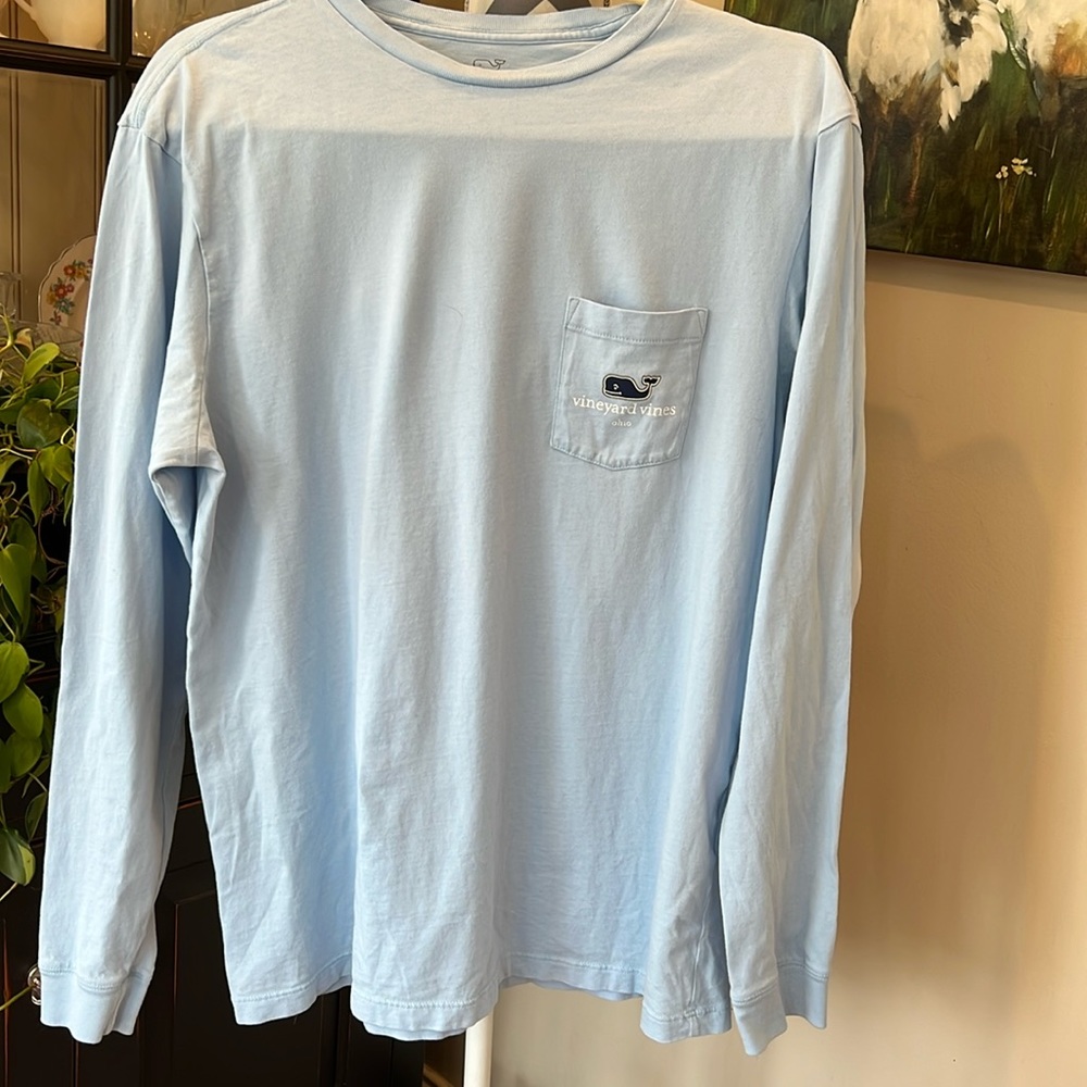 Vineyard Vines Ohio long sleeve pocket tee